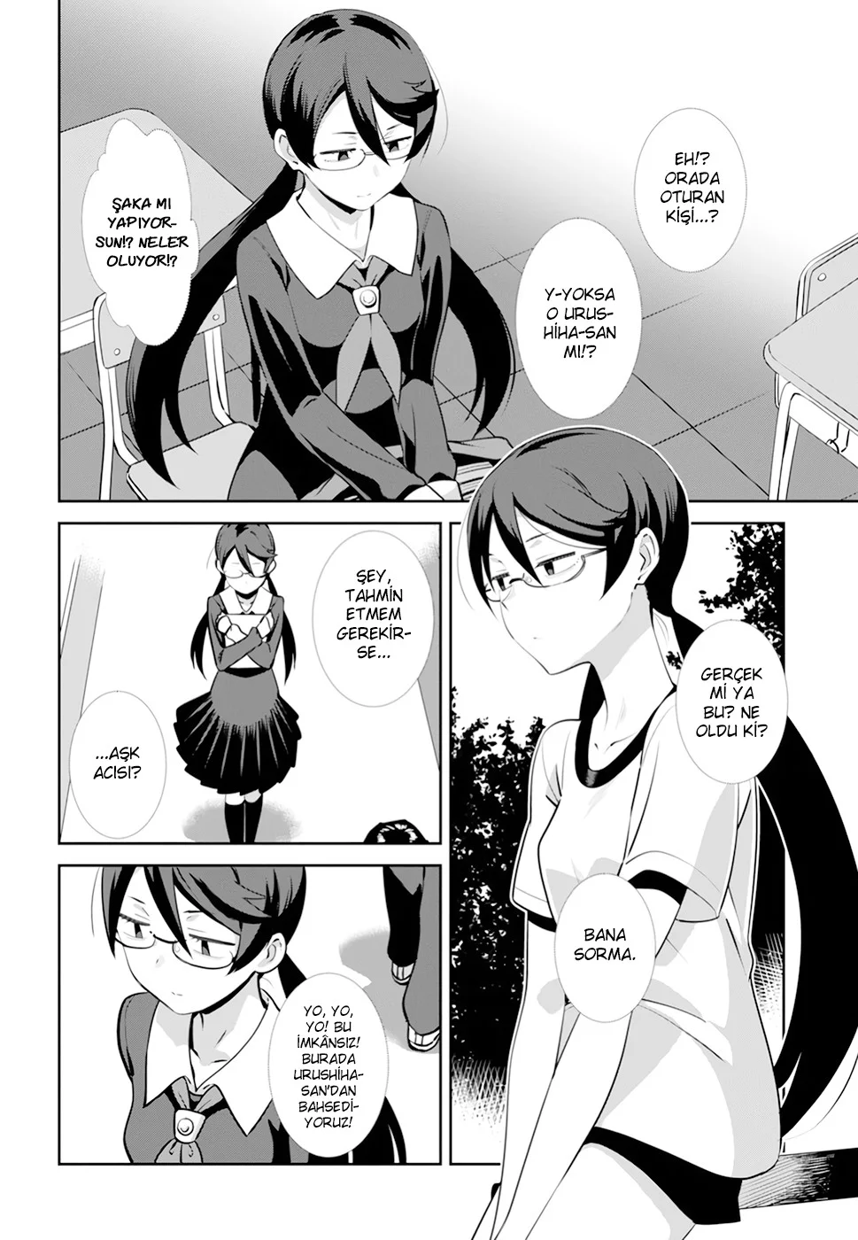 Urushiha Sarara wa Koi nado Shinai - Bölüm 3  - Sayfa 3